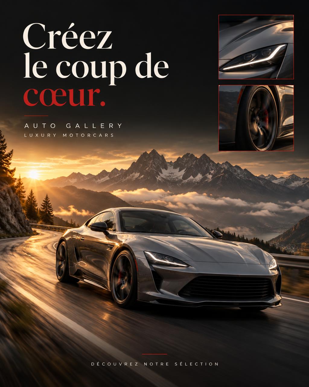 Automobile : montage photo premium pour autogallery